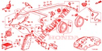 ANTENNA RADIO/ALTOPARLANTE (RH) per Honda ACCORD TOURER DIESEL 2.2 EX 5 Porte 5 velocità automatico 2014