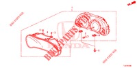 TACHIMETRO  per Honda ACCORD TOURER DIESEL 2.2 EX 5 Porte 5 velocità automatico 2014