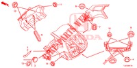 ANELLO DI TENUTA (ARRIERE) per Honda ACCORD TOURER DIESEL 2.2 S 5 Porte 5 velocità automatico 2014