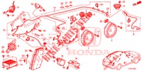 ANTENNA RADIO/ALTOPARLANTE (RH) per Honda ACCORD TOURER DIESEL 2.2 S 5 Porte 5 velocità automatico 2014