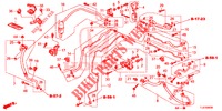 ARIA CONDIZIONATA (FLEXIBLES/TUYAUX) (DIESEL) (RH) per Honda ACCORD TOURER DIESEL 2.2 S 5 Porte 5 velocità automatico 2014