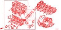 ARREDO DI MONT. MOTORE/ASS. TRASMISSIONE (DIESEL) per Honda ACCORD TOURER DIESEL 2.2 S 5 Porte 5 velocità automatico 2014
