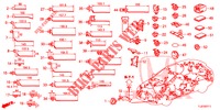 CINGHIA BARDATURA/STAFFA (RH) per Honda ACCORD TOURER DIESEL 2.2 S 5 Porte 5 velocità automatico 2014