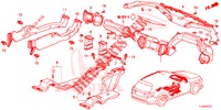 CONDOTTO ALIMENTO/CONDOTTO VENTILATORE (RH) per Honda ACCORD TOURER DIESEL 2.2 S 5 Porte 5 velocità automatico 2014