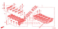 COPERTURA TESTA CILINDRO (DIESEL) per Honda ACCORD TOURER DIESEL 2.2 S 5 Porte 5 velocità automatico 2014