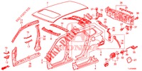 PANNELLI ESTERNI/PANNELLO POSTERIORE  per Honda ACCORD TOURER DIESEL 2.2 S 5 Porte 5 velocità automatico 2014