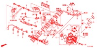 RINGHIERA COMBUSTIBILE/POMPA ALTA PRESSIONE (DIESEL) per Honda ACCORD TOURER DIESEL 2.2 S 5 Porte 5 velocità automatico 2014