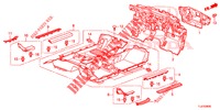STOINO PAVIMENTO/ISOLATORE  per Honda ACCORD TOURER DIESEL 2.2 S 5 Porte 5 velocità automatico 2014