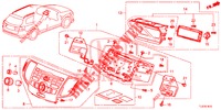 UNITA' AUDIO  per Honda ACCORD TOURER DIESEL 2.2 S 5 Porte 5 velocità automatico 2014