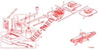 UTENSILI/CRICCO  per Honda ACCORD TOURER DIESEL 2.2 S 5 Porte 5 velocità automatico 2014
