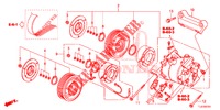 ARIA CONDIZIONATA (COMPRESSEUR) (2.4L) per Honda ACCORD TOURER 2.4 S 5 Porte 6 velocità manuale 2014
