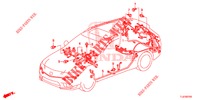 BARDATURA FILO (2) (RH) per Honda ACCORD TOURER 2.4 S 5 Porte 6 velocità manuale 2014