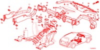 CONDOTTO ALIMENTO/CONDOTTO VENTILATORE (RH) per Honda ACCORD TOURER 2.4 S 5 Porte 6 velocità manuale 2014