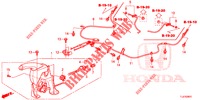 FRENO DI PARCHEGGIO (RH) per Honda ACCORD TOURER 2.4 S 5 Porte 6 velocità manuale 2014