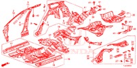 PAVIMENTO/PANNELLI INTERNI  per Honda ACCORD TOURER 2.4 S 5 Porte 6 velocità manuale 2014