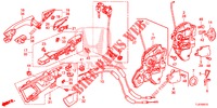 SERRATURE PORTIERE ANT./MANIGLIA ESTERNA  per Honda ACCORD TOURER 2.4 S 5 Porte 6 velocità manuale 2014
