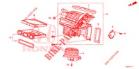 SOFFIATORE RISCALDATORE (RH) per Honda ACCORD TOURER 2.4 S 5 Porte 6 velocità manuale 2014