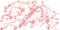 TUBO ACQUA/CONDOTTO RISCALDATORE (2.4L) per Honda ACCORD TOURER 2.4 S 5 Porte 6 velocità manuale 2014