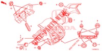 ANELLO DI TENUTA (ARRIERE) per Honda ACCORD TOURER 2.4 S 5 Porte 5 velocità automatico 2014