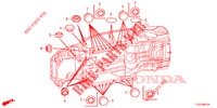 ANELLO DI TENUTA (INFERIEUR) per Honda ACCORD TOURER 2.4 S 5 Porte 5 velocità automatico 2014