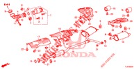 CONDOTTO SCARICO (2.4L) per Honda ACCORD TOURER 2.4 S 5 Porte 5 velocità automatico 2014