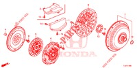 FRIZIONE/CONVERTITORE TORSIONE  per Honda ACCORD TOURER 2.4 S 5 Porte 5 velocità automatico 2014