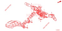 INTERRUTTORE COMBINAZIONE  per Honda ACCORD TOURER 2.4 S 5 Porte 5 velocità automatico 2014