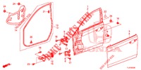 PANNELLI PORTIERE ANT.(2D)  per Honda ACCORD TOURER 2.4 S 5 Porte 5 velocità automatico 2014