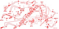 TUBO ACQUA/CONDOTTO RISCALDATORE (2.4L) per Honda ACCORD TOURER 2.4 S 5 Porte 5 velocità automatico 2014