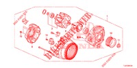 ALTERNATORE (DENSO) (2.0L) per Honda ACCORD TOURER 2.0 S 5 Porte 6 velocità manuale 2015
