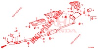 CONDOTTO SCARICO (2.0L) per Honda ACCORD TOURER 2.0 S 5 Porte 6 velocità manuale 2015