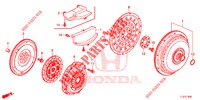 FRIZIONE/CONVERTITORE TORSIONE  per Honda ACCORD TOURER 2.0 S 5 Porte 6 velocità manuale 2015