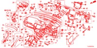 PANNELLO STRUMENTI (RH) per Honda ACCORD TOURER 2.0 S 5 Porte 6 velocità manuale 2015