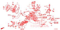 POMPA ACQUA/TERMOSTATO (2.0L) per Honda ACCORD TOURER 2.0 S 5 Porte 6 velocità manuale 2015
