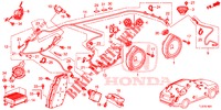ANTENNA RADIO/ALTOPARLANTE (RH) per Honda ACCORD TOURER 2.0 S 5 Porte 5 velocità automatico 2015