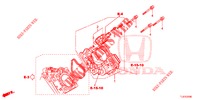 CORPO VALVOLA IMMISSIONE (2.0L) per Honda ACCORD TOURER 2.0 S 5 Porte 5 velocità automatico 2015