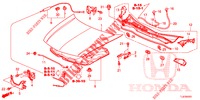 MANTICE (RH) per Honda ACCORD TOURER DIESEL 2.2 S 5 Porte 6 velocità manuale 2015