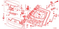 PANNELLO PORTELLONE(2D)  per Honda ACCORD TOURER DIESEL 2.2 S 5 Porte 6 velocità manuale 2015