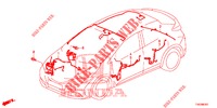 BARDATURA FILO (4) (RH) per Honda CIVIC 1.4 ES 5 Porte 6 velocità manuale 2012