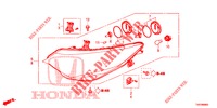 FANALE  per Honda CIVIC 1.4 ES 5 Porte 6 velocità manuale 2012