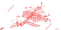 VALVOLA BOBINA/ SENSORE PRESSIONE OLIO (1.4L) per Honda CIVIC 1.4 ES 5 Porte 6 velocità manuale 2012