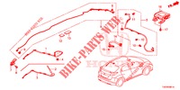 ANTENNA/ALTOPARLANTE (RH) per Honda CIVIC 1.8 EX 5 Porte 5 velocità automatico 2012
