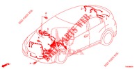 BARDATURA FILO (1) (RH) per Honda CIVIC 1.8 EX 5 Porte 5 velocità automatico 2012