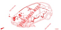 BARDATURA FILO (4) (RH) per Honda CIVIC 1.8 EX 5 Porte 5 velocità automatico 2012