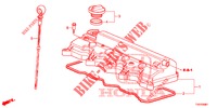 COPERTURA TESTA CILINDRO (1.8L) per Honda CIVIC 1.8 EX 5 Porte 5 velocità automatico 2012