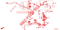 GIUNTO ANTERIORE  per Honda CIVIC 1.8 EX 5 Porte 5 velocità automatico 2012