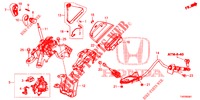 LEVA SELEZIONE (RH) per Honda CIVIC 1.8 EX 5 Porte 5 velocità automatico 2012