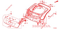 PANNELLO PORTELLONE(2D)  per Honda CIVIC 1.8 EX 5 Porte 5 velocità automatico 2012