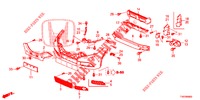 PARAURTI ANTERIORE  per Honda CIVIC 1.8 EX 5 Porte 5 velocità automatico 2012