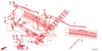 TERGICRISTALLO PARAVENTO (RH) per Honda CIVIC 1.8 EX 5 Porte 5 velocità automatico 2012